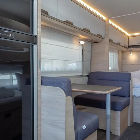 Camping Camping-sylt Wohnwagen Mit Blick Aufs
