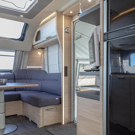 مكان تخييم Camping-sylt Wohnwagen Mit Blick Aufs Sylt