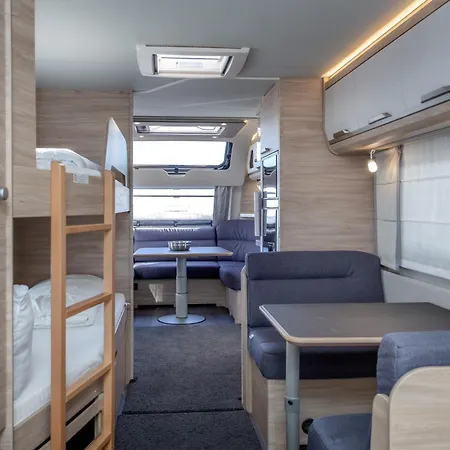 Camping-sylt Wohnwagen Mit Blick Aufs Sylt