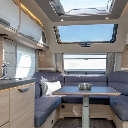 Camping-sylt Wohnwagen Mit Blick Aufs مكان تخييم Sylt