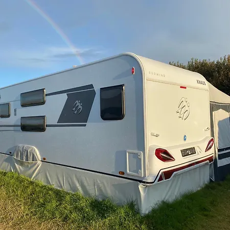 Camping-sylt Wohnwagen Mit Blick Aufs مكان تخييم
